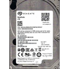 Seagate ST4000LM024 2AN17V-566 0001 TK WCK5 SEAGATE SATA 4TB APR 2020 HDD 하드디스크[세금포함] [정품] PC 컴퓨 - st4000lm024