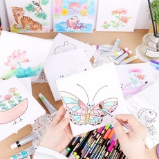 어변성룡도도안