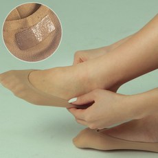 양말나라 [4족세트]논슬립스타킹덧신 여성실리콘덧신