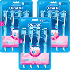 Oral-B 歐樂B 高彈力牙齦護理牙刷, 4支, 3組
