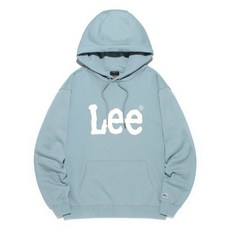 LEE 빅 트위치 로고 후드 민트