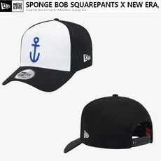 newera 뉴에라 K프레임 콜라보 스폰지밥 X 앵커 볼캡 블랙 12593731 12593731 B