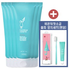 비온뒤첫소금 토판염치약 민트 120g, 6개