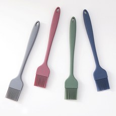 국산 실리콘 미니 오일 브러쉬 4color 김솔 요리솔 김밥솔 김솔 통김솔 실리콘솔 기름솔 김붓 기름붓 오일붓 양념솔 오일솔 참기름솔 오일브러쉬 실리콘브러쉬 주방솔 요리솔 조리솔, 블루