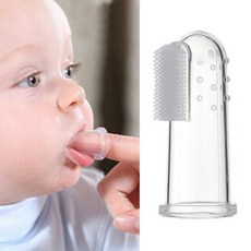 아기 실리콘 손가락 칫 솔 상자 소프트 안전 어린이 teether 칫 솔 껌 브러쉬 어린이 어린이위한|finger toothbrush|silicone finger toothbr, 1개, pink box with brush, 단일