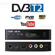 USB2.0 DVB T2 TV 튜너 Wifi DVB-T2 수신기 Full-HD 1080P 디지털 스마트 TV, 상세내용참조