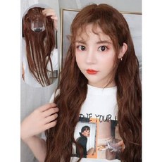 인조 콧수염 가짜 수염 가발 연극 소품 분장 레드 울라이크 앞머리 히든싱글 동그란 얼굴 여자 라면 네이처리퍼블릭, 오류 발생시 문의 ( 구름바다 )
