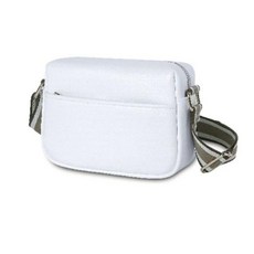 부담없는사이즈 넉넉한수납 소품가방 20.5x7x14cm 데일리백 화이트, 옐로우