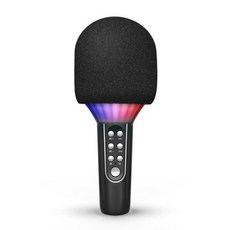 가정용 미니 노래방 블루투스 무선 휴대용 마이크 노래 기계 듀엣 레코드 재생 리버브 성인 및 어린이 선물, 1개, 2) q30b
