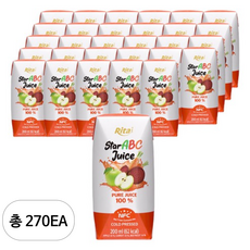 리타 스타 ABC주스, 200ml, 270개