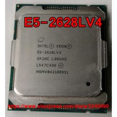Intel Xeon CPU E52628LV4 SR2NC 190GHz 12 코어 30M LGA20113 E52628L V4 프로세서 E5 2628LV4 1256325