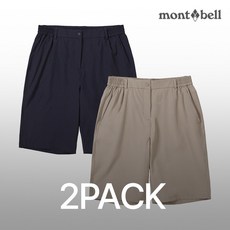 [2PACK] 몽벨 여성 퍼포먼스L 스트레치 5부 팬츠_MW3GMWPH24