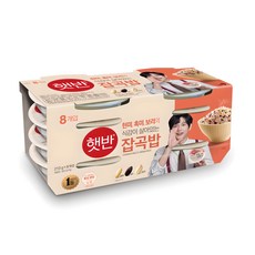 햇반 잡곡밥, 210g, 8개