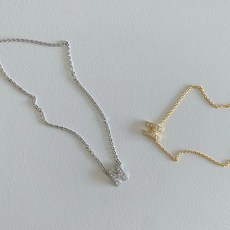 24k이니셜목걸이