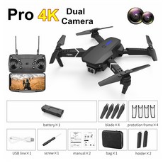 드론 FEMA E525 E525S RC Drone GPS Follow Me with 4K 1080P 5G WIFI FPV HD Wide Angle [A00057152], 15-E525 Pro 4K 1B Blac-57152