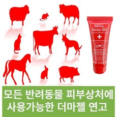 강아지 고양이 반려동물 상비약 겔타입 연고 상처 손상피부케어 습윤환경조성 보호막형성 10ml, 3개
