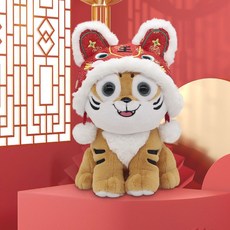 캐릭터인형모자호랑이