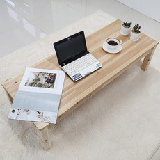 사이드 좌식 테이블 1600x300 아카시아, 단품