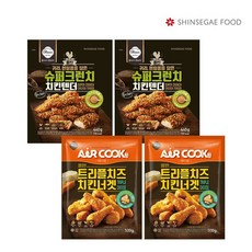 올반 슈퍼크런치 치킨텐더X2봉+트리플치즈X2봉총4봉, 없음, 상세설명 참조