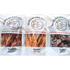  멍냥보따리 대용량 강아지 수제간식 세트, 1세트, 700g 