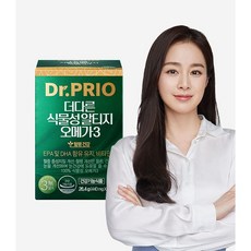[닥터프리오] 더다른 식물성 알티지 오메가3 1개월분 60캡슐, 오메가3 5개월분