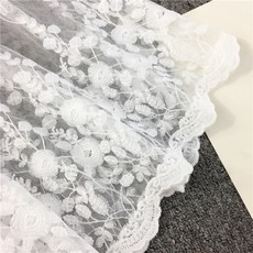 케이원(K-ONE)무역 레이스스커트 17 겨울 가을 신 레이스 시스루 스커트 단층망 사 투명 미디스커트 개더스커트 속치마