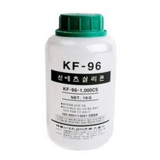 신에츠 KF-96-1000CS 실리콘오일 1kg*10개 박스판매, KF96-1000CS(1BOX/10EA), KF-96 실리콘 오일(1kg), 10개 - 더위치실리콘오일