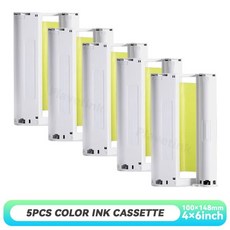  PLAVETINK KC-108P 캐논 셀피 CP1300 CP1200 프린터용 잉크 카트리지 CP900 CP910 CP1000 잉크 카세트 3, [05] 5 Color Ink Cassette, 05 5 Color Ink Cassette 