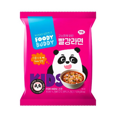 하림 푸디버디빨강라면봉지, 84g, 15개