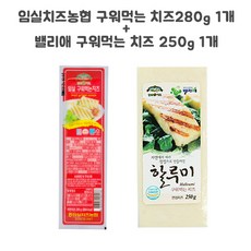 임실치즈농협 구워먹는 치즈250g+밸리애 치즈 250g, 500g, 1세트