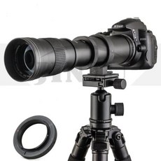 JINTU 420-800mm f/ 8.3 망원 렌즈 수동 초점 캐논 EOS 60D 77D 70D 80D 90D 650D 750D 800D 7D T7i T7s T7 T6s/가 호환