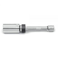 GEARWRENCH 3/8인치 드라이브 6포인트 5/8인치 x 6인치 마그네틱 스위블 스파크 플러그 소켓80546 181409, 1개