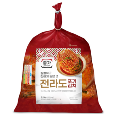 대상 종가 전라도 포기김치 3.3kg, 1개