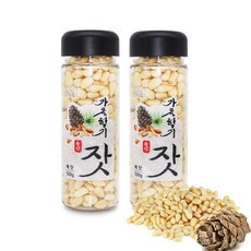 우수농산물 견과공장 가을향기 가평잣 국산 잣 200g(100gx2통) 1등급 국산잣 햇잣, 100g, 2개