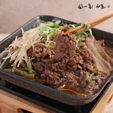 사리원 70년 전통의 소불고기500g 4팩, 4개, 500g