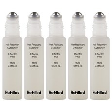 리필드 탈모증상완화 탈모두피앰플 초고농축 이펙터, 5개, 15ml