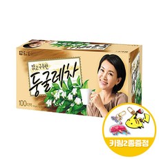 담터 둥굴레차 100Tx1개+키링2종, 상세페이지 참조, 100개입, 1개