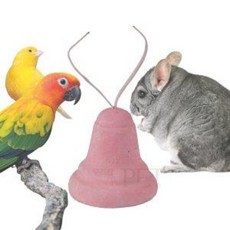 종 모양 칼슘 및 요오드 미네랄 스톤 40g 앵무새 다람쥐 친칠라 이갈이 부리갈이 블록, 1개