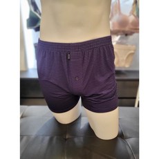 엘르이너웨어 체크모달남성 트렁크 ECMTK743PU 581382