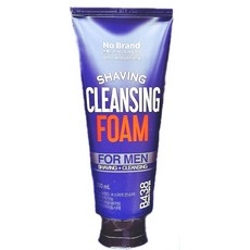 [뚜니스] 노브랜드 쉐이빙 클렌징 폼 200ml 면도 크림 폼 얼굴세안 가능