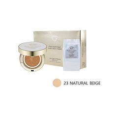 MAGIS LENE 콜라겐 쵸 엑스트라 골드 쿠션 SPF50 + PA +++ (15g + 15g) (23 NATURAL BEIGE), 1, 23 자연 베이지