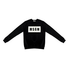 [엠에스지엠] [MSGM] 맨투맨/블랙/2000MM523 200000 99