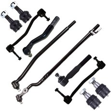 SCITOO 10pcs 4WD 프론트 서스펜션 키트 이너 아우터 타이 로드 엔드 스웨이 바 링크 로워 어퍼 볼 조인트 핏 2000-2005 포드 익스클루시브 2000-2004 F, SCITOO 10pcs 4WD 프론트 서스펜션 키트 이