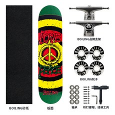 BDO 스케이트보드 Skateboard 롱보드 입문용 초보자용 바퀴 투휠 강습, I