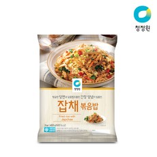 청정원 중화풍 잡채볶음밥 400g 8개