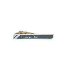 가다컴퍼니 CHRISTIAN DIOR 크리스찬디올 디올 로고 빈티지 블랙사선 넥타이핀 #A059