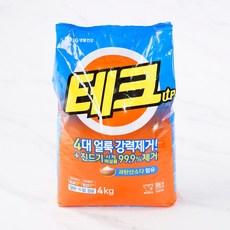 [메가마트]LG 테크 세탁세제 일반드럼겸용 리필 4KG, 1개