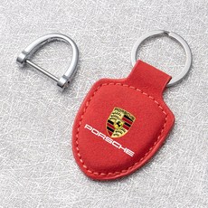 포르쉐 카이엔 파나메라 마칸 박스터 911 카레라-GT 928 944 액세서리 자동차 스타일링 엠블럼 키링 분실, 03 red