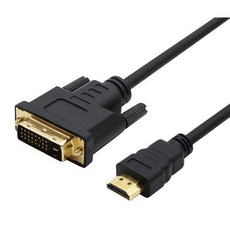 케이블나라 HDMI TO DVI 케이블 듀얼링크 / 노이즈필터/ 금도금잭 / 젠더 / 모니터