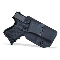 Kydex IWB 권총 내부 Glock 26 Gen Glock 27 Glock 33 Gen 캔트, 1) G26 G27 G33, 1개